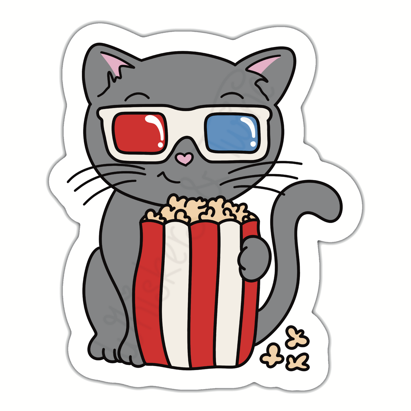 Popcorn Time – Romeo – Die Cut Sticker (Deluxe)