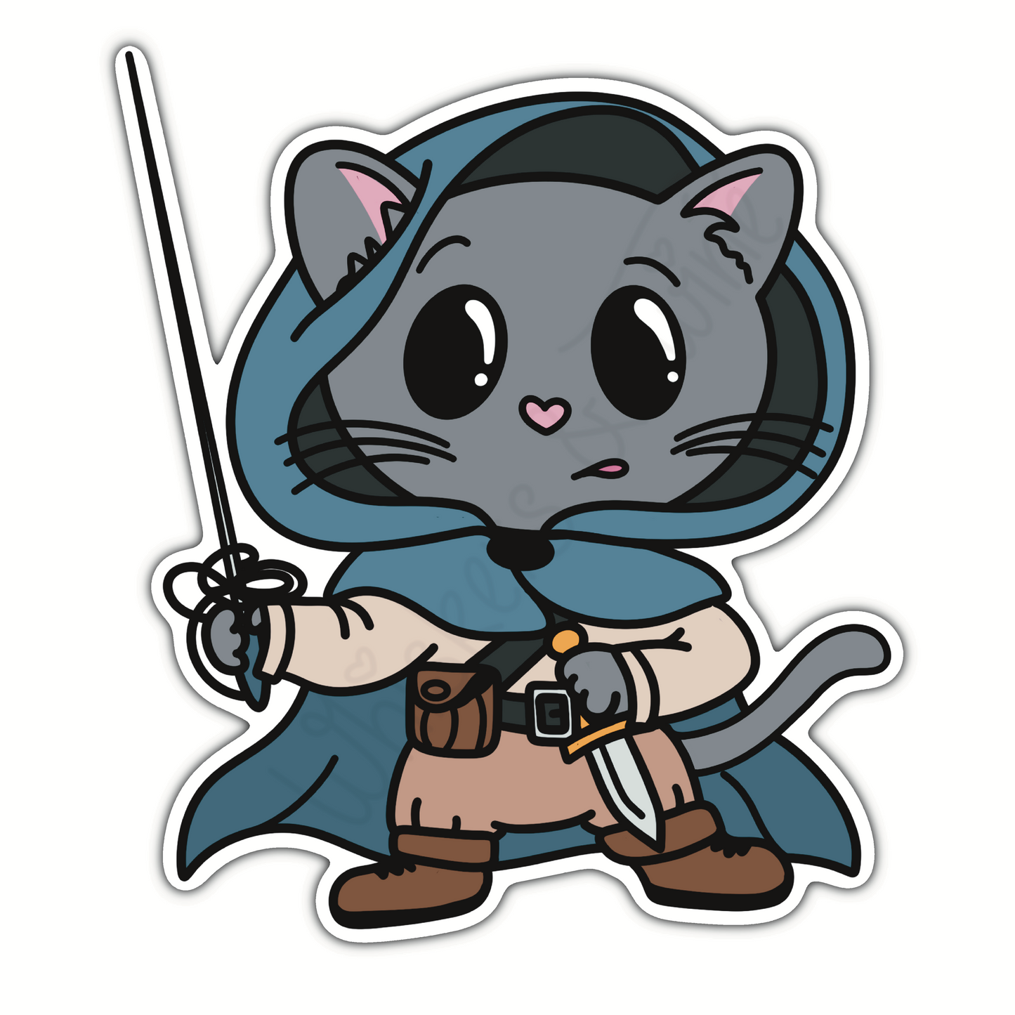 Adventure Twine – Rogue Class - Romeo – Acrylic Pin