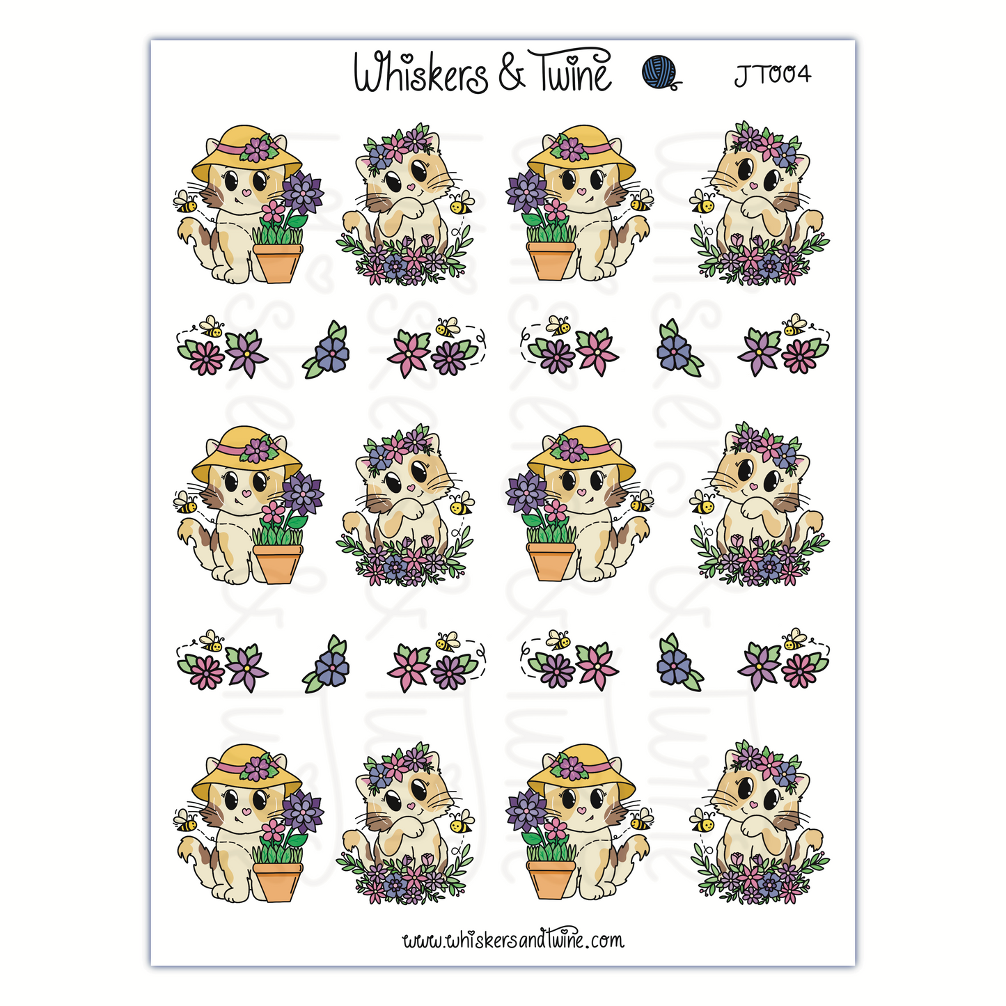 Springtime with Juliet – Sticker Sheet