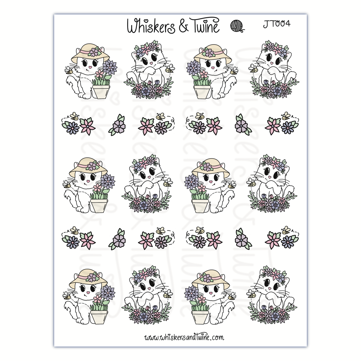 Springtime with Juliet – Sticker Sheet