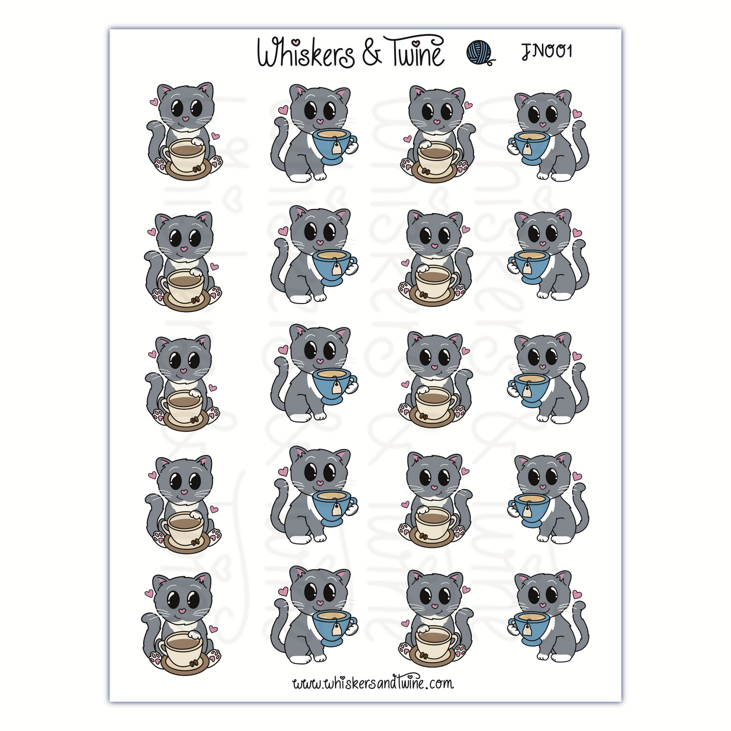 Teatime with John – Sticker Sheet