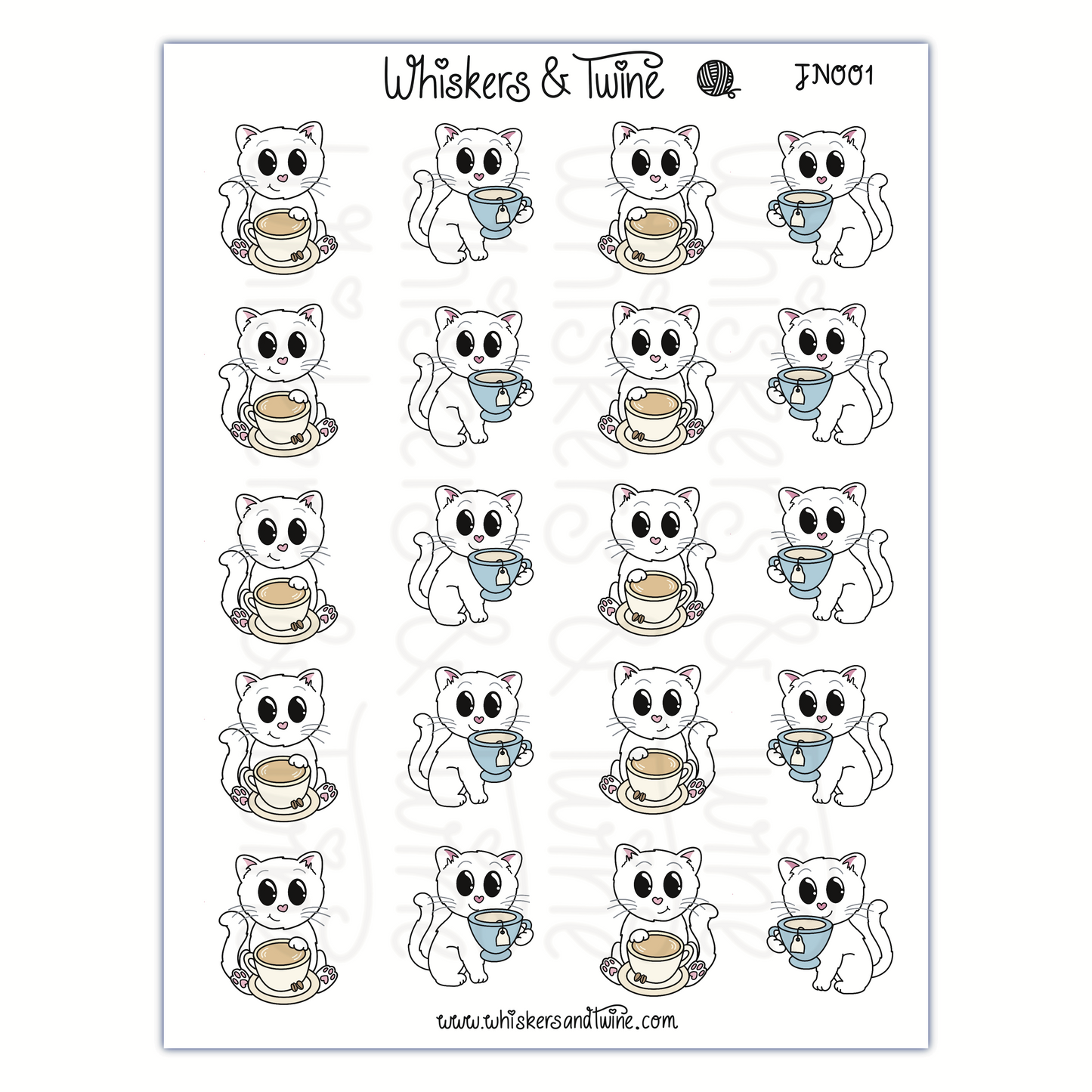 Teatime with John – Sticker Sheet