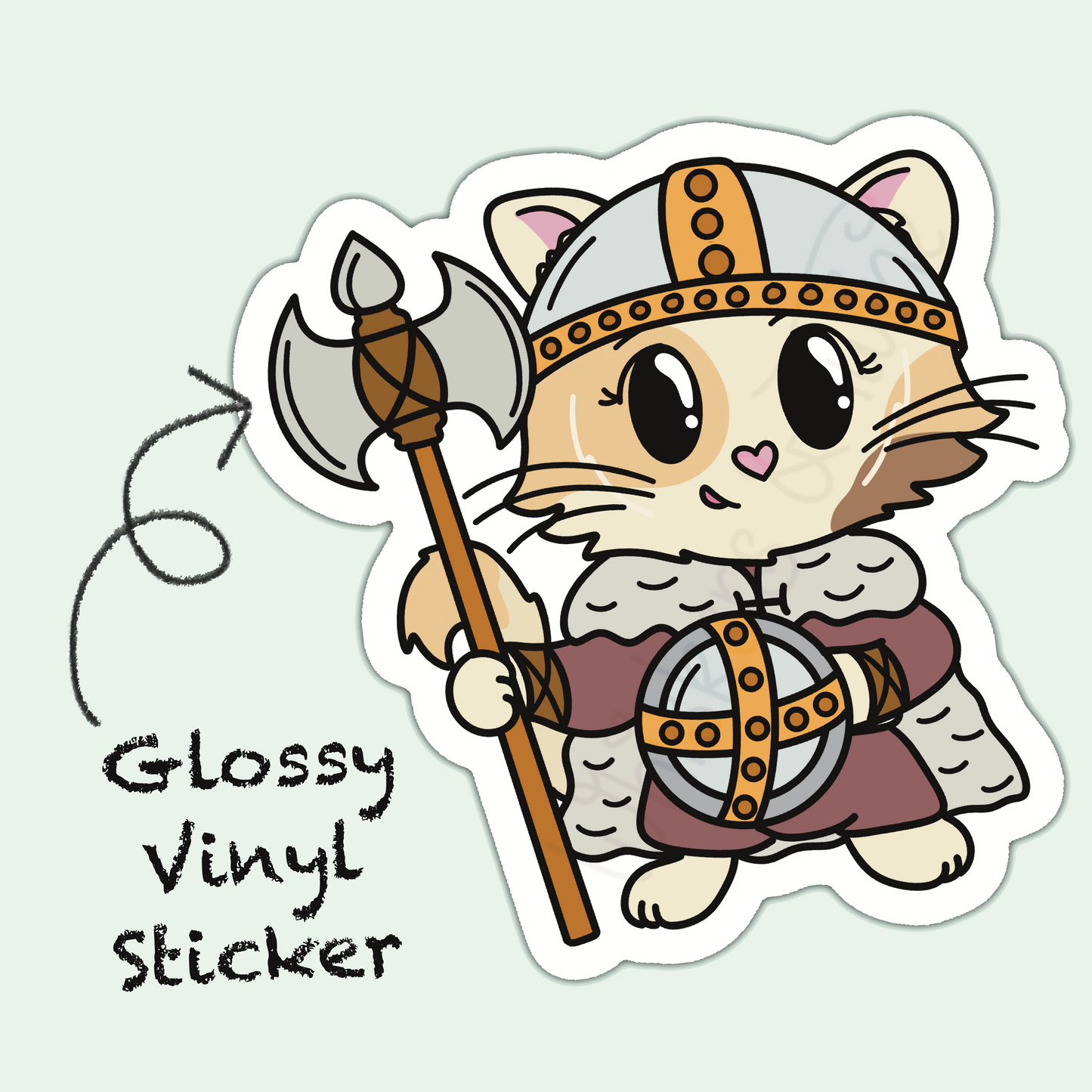 Adventure Twine – Barbarian Class – Juliet – Die Cut Sticker