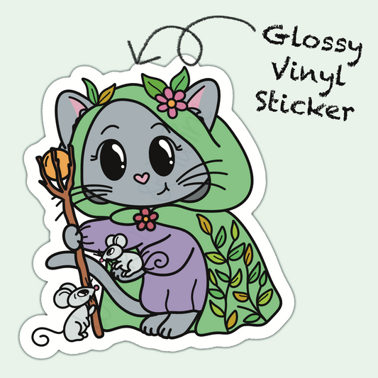 Adventure Twine – Druid Class – Nox – Die Cut Sticker