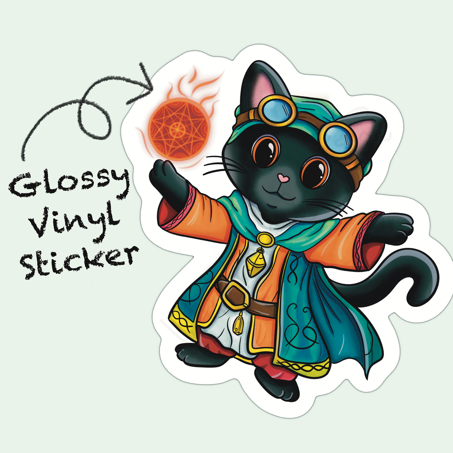 Adventure Twine – Artificer Class – Severus – Die Cut Sticker