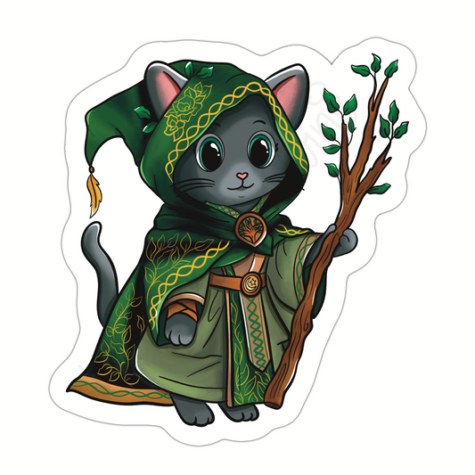 Adventure Twine – Druid Class – Nox – Die Cut Sticker