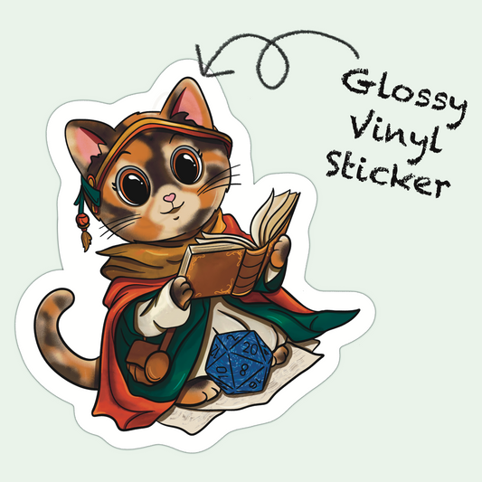 Adventure Twine – Dungeon Master – Buffy – Die Cut Sticker