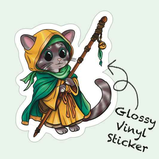 Adventure Twine – Monk Class – Sampson – Die Cut Sticker