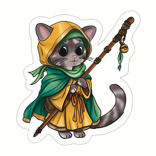 Adventure Twine – Monk Class – Sampson – Die Cut Sticker
