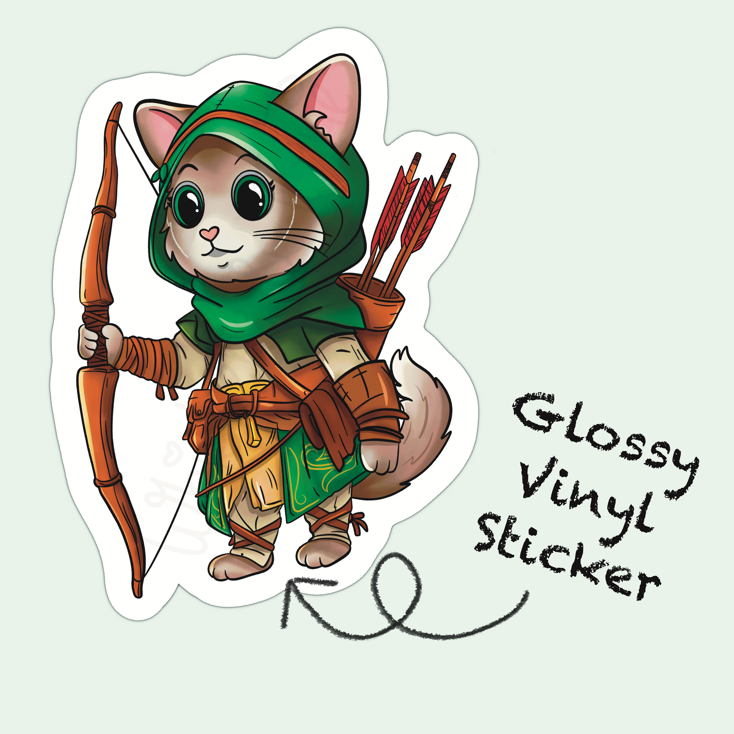 Adventure Twine – Ranger Class - Nylah – Die Cut Sticker