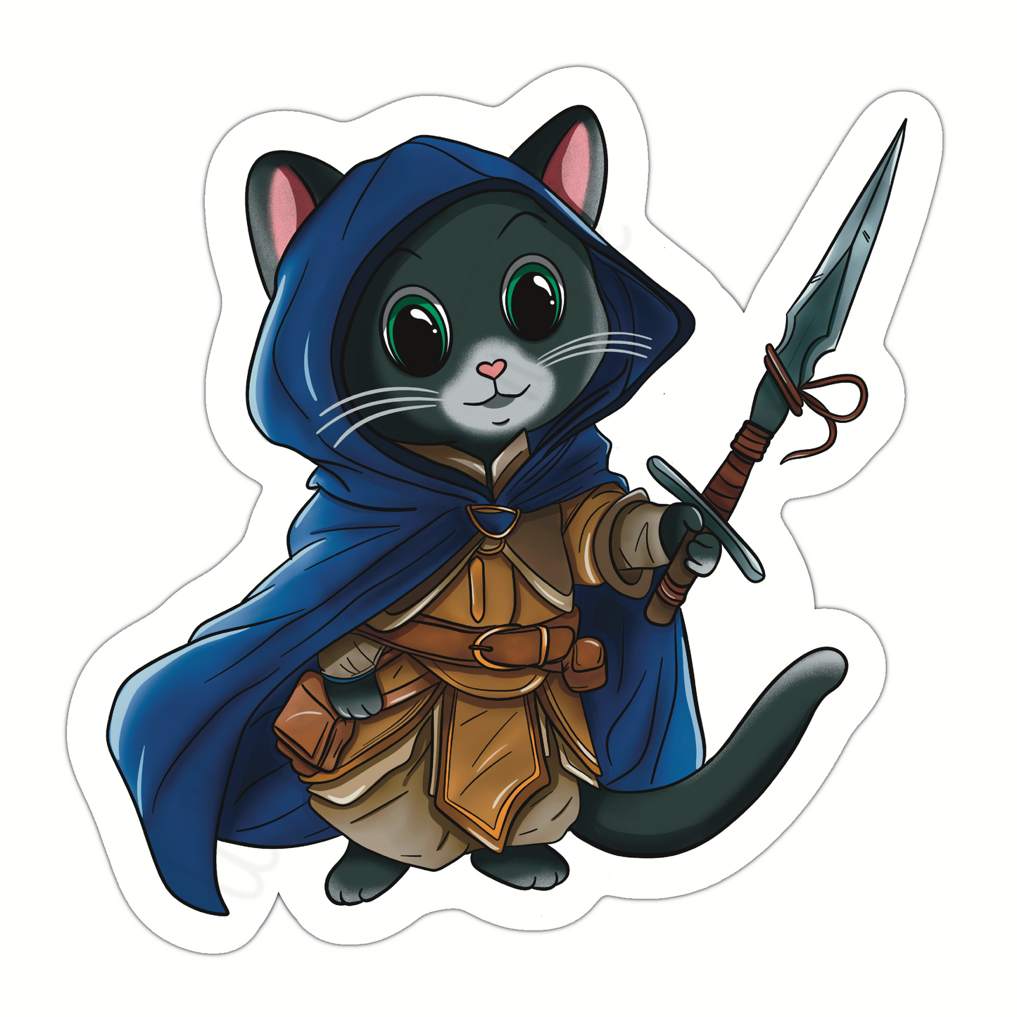 Adventure Twine – Rogue Class - Romeo – Die Cut Sticker
