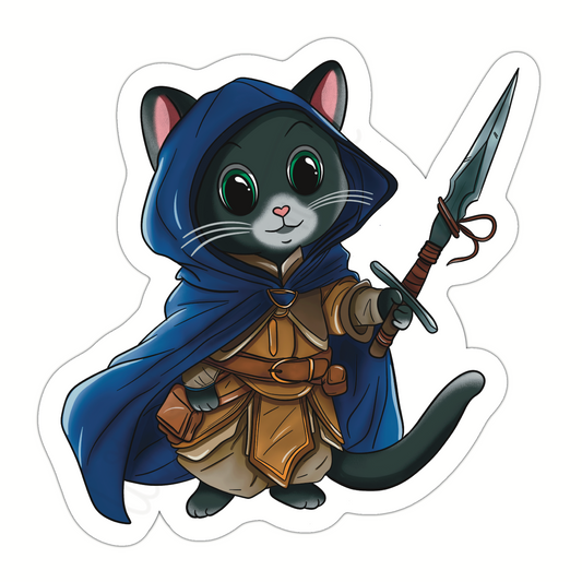Adventure Twine – Rogue Class - Romeo – Die Cut Sticker