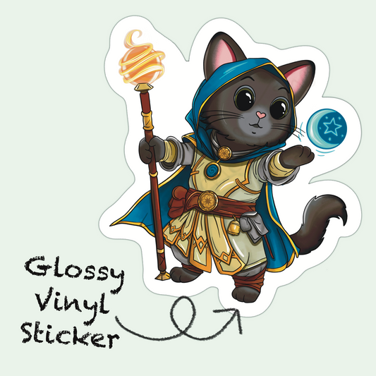 Adventure Twine – Sorcerer Class – Rodney – Die Cut Sticker