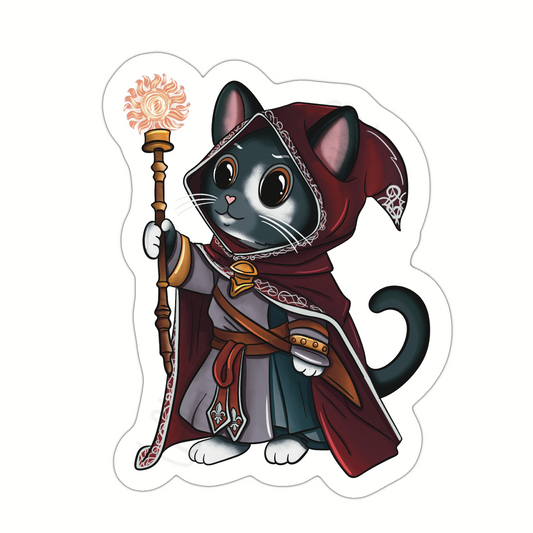 Adventure Twine – Warlock Class – John – Die Cut Sticker
