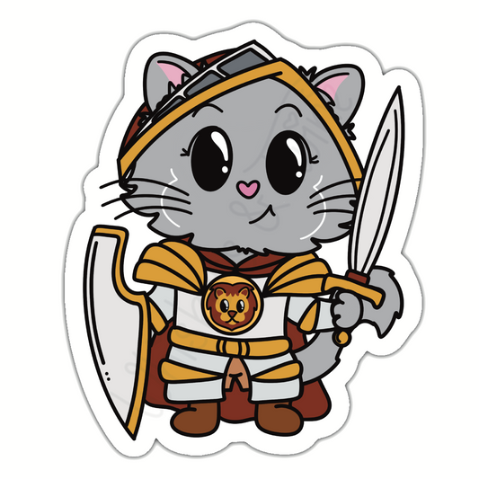Adventure Twine – Paladin Class – Justice – Die Cut Sticker