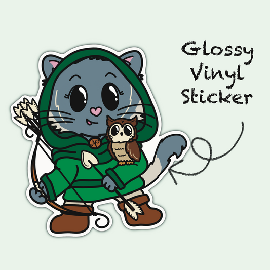 Adventure Twine – Ranger Class - Nylah – Die Cut Sticker