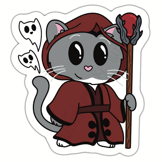 Adventure Twine – Warlock Class – John – Die Cut Sticker