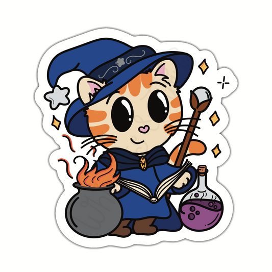 Adventure Twine – Wizard Class - Magic – Die Cut Sticker
