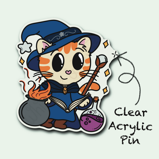 Adventure Twine – Wizard Class - Magic – Acrylic Pin