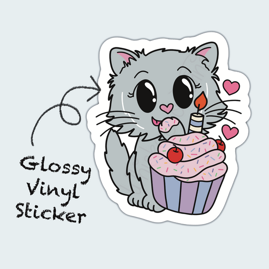 Birthday Celebration – Justice – Die Cut Sticker