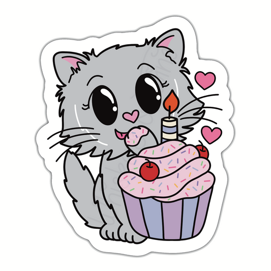 Birthday Celebration – Justice – Die Cut Sticker