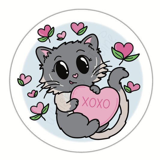 Rose Hearts – Nylah – Die Cut Sticker