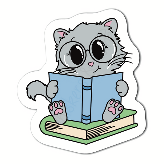 School Reading – Justice – Clear Glossy Sticker