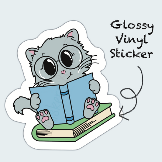 School Reading – Justice – Die Cut Sticker