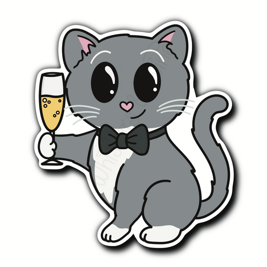 Champagne Celebrations – John – Acrylic Pin
