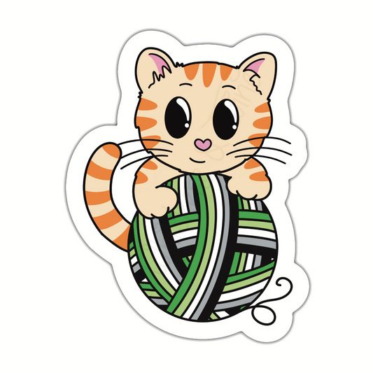 Whiskers Pride – Magic – Die Cut Sticker
