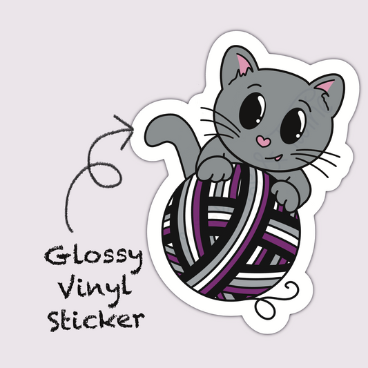 Whiskers Pride – Romeo – Die Cut Sticker