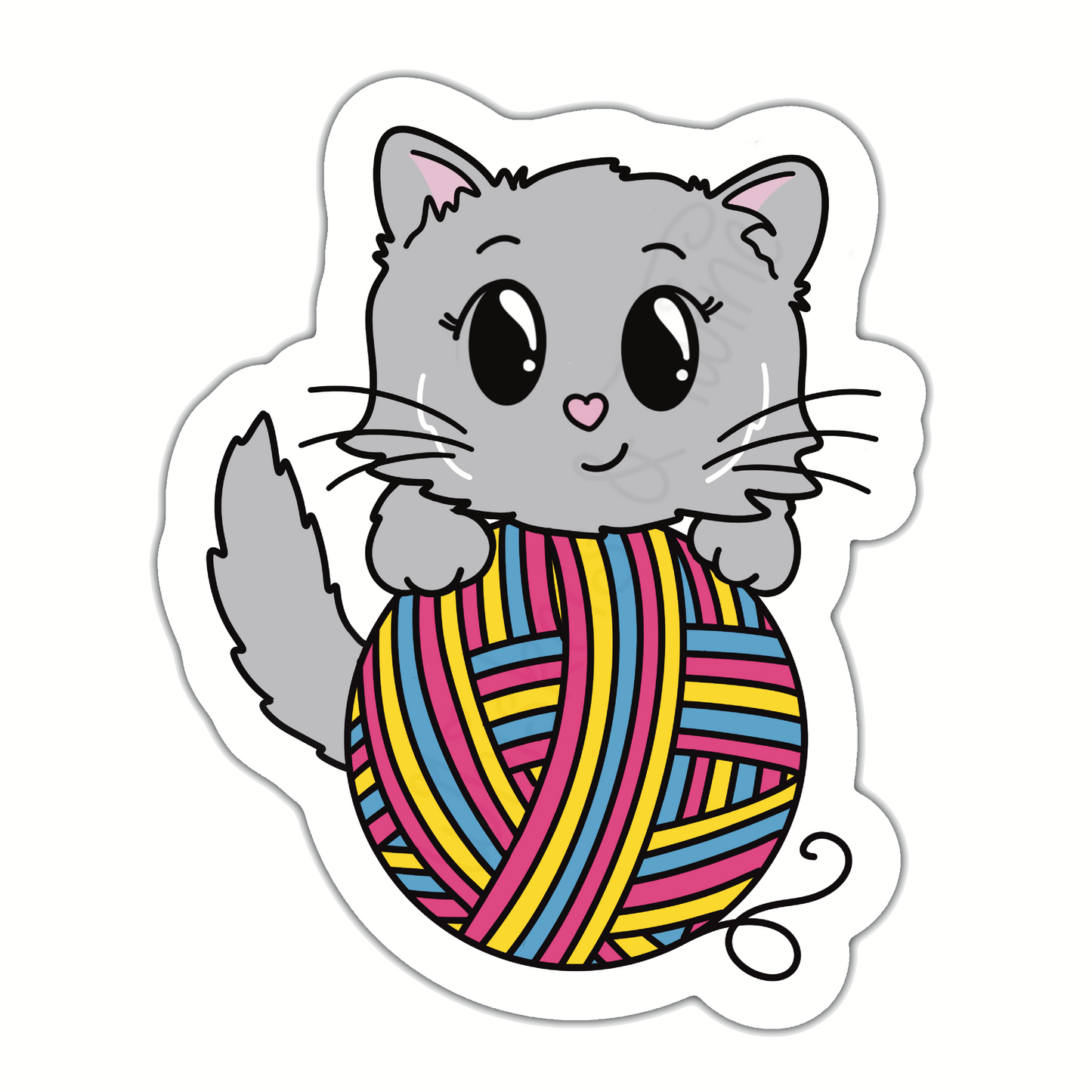Whiskers Pride – Justice – Die Cut Sticker
