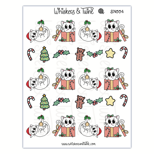 Christmas with Sampson - Sticker Sheet