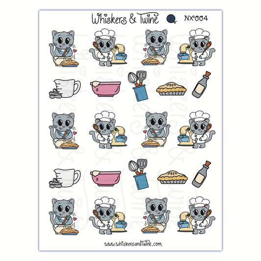 Cooking with Nox – Sticker Sheet