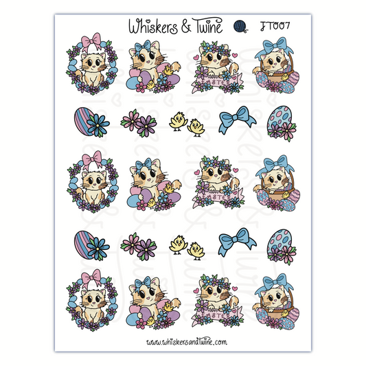 Easter with Juliet – Sticker Sheet