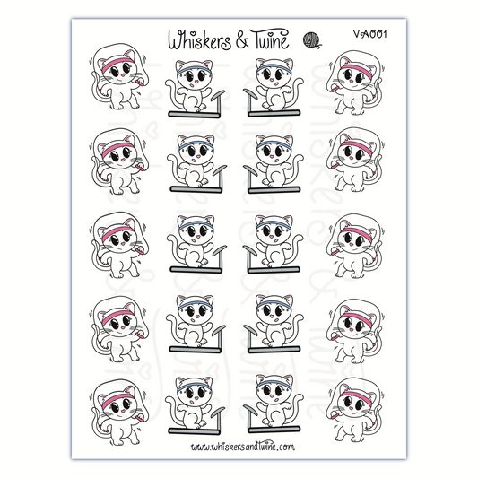 Exercise with Viola – Sticker Sheet