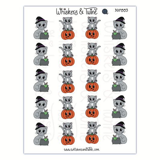 Halloween with Nox – Sticker Sheet