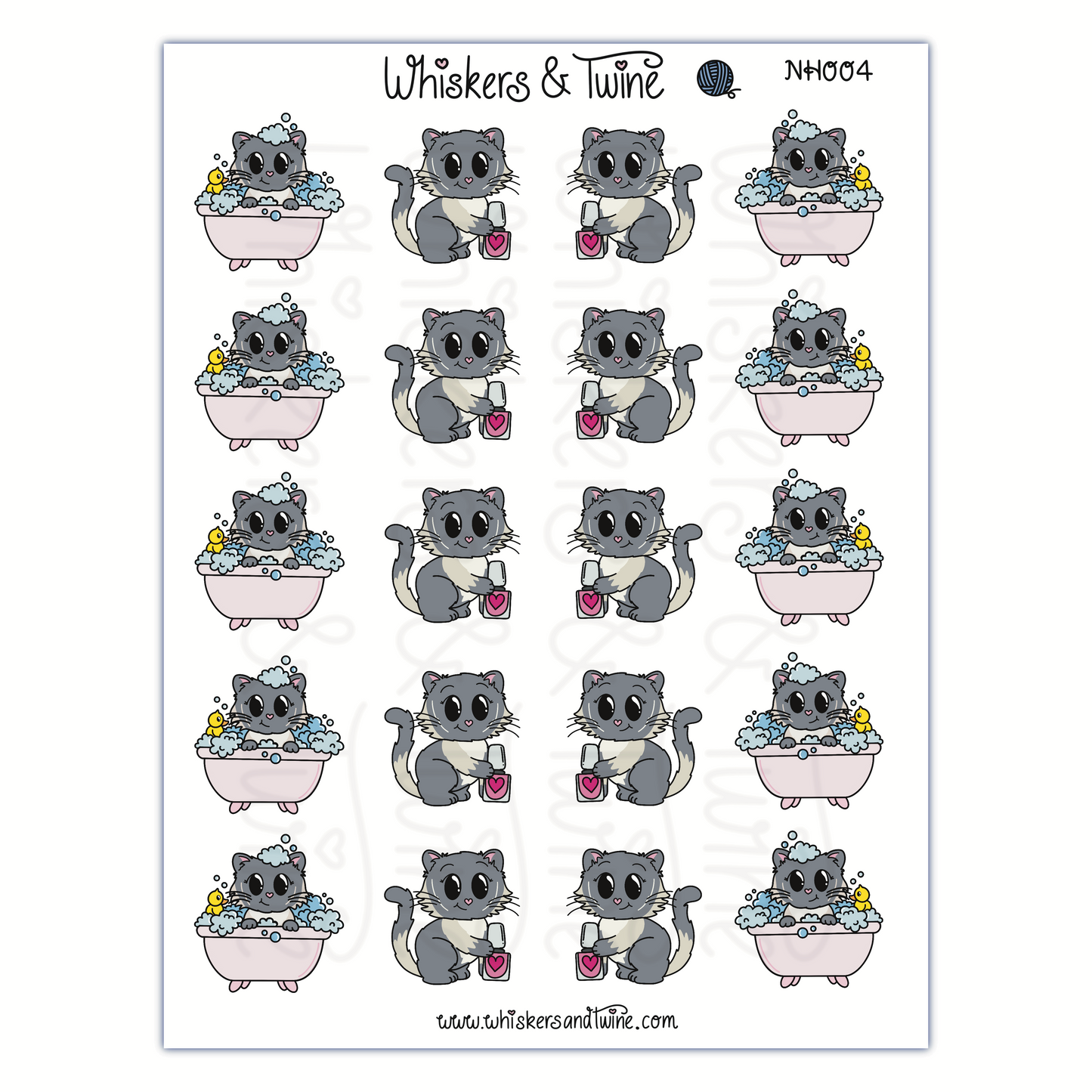Self-Care with Nylah – Sticker Sheet