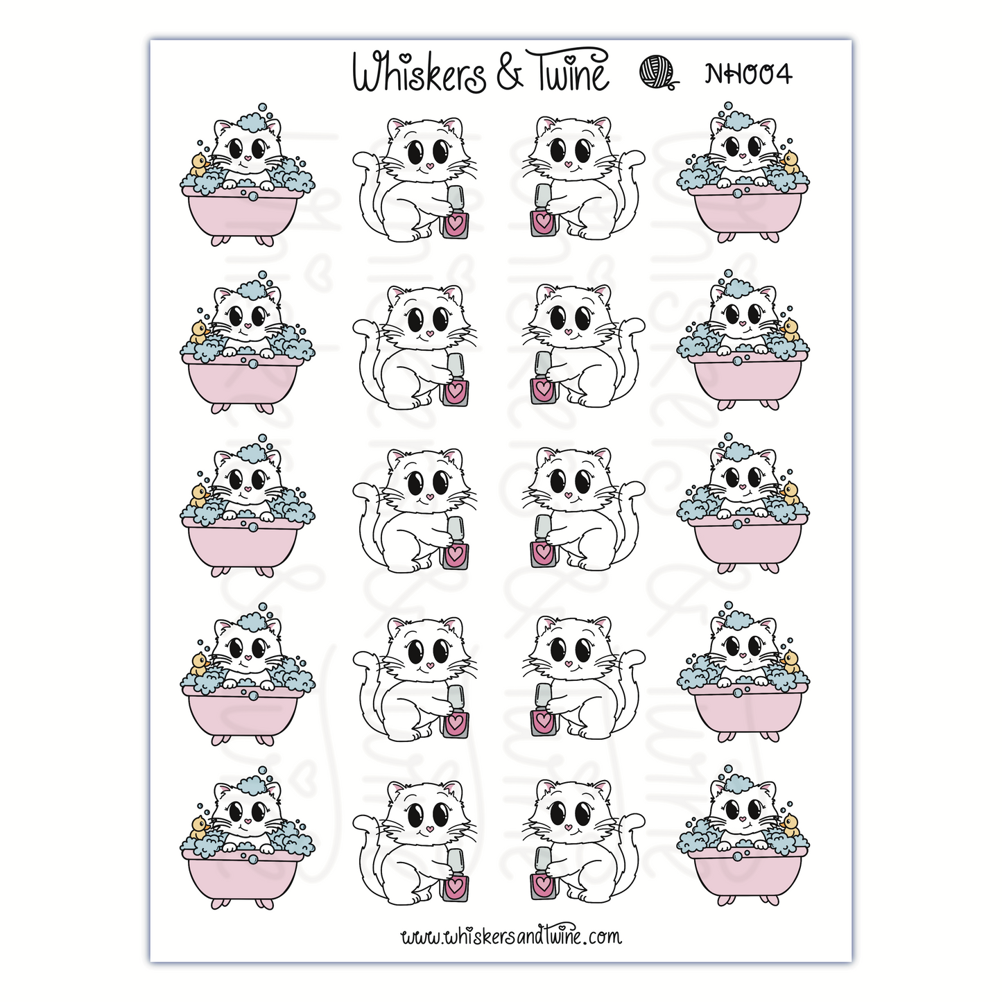 Self-Care with Nylah – Sticker Sheet