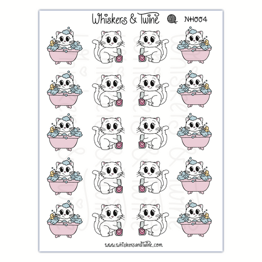 Self-Care with Nylah – Sticker Sheet