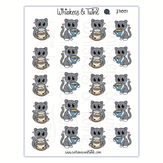 Teatime with John – Sticker Sheet