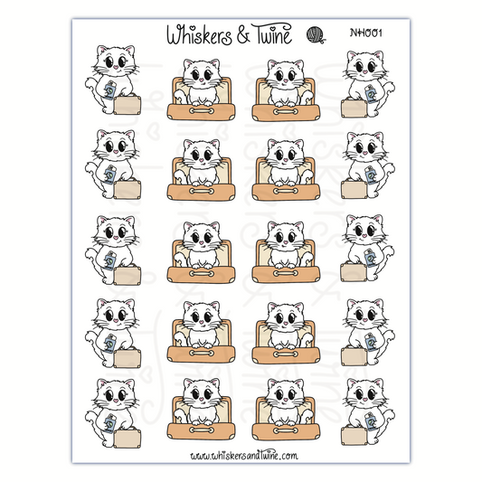 Travel with Nylah – Sticker Sheet