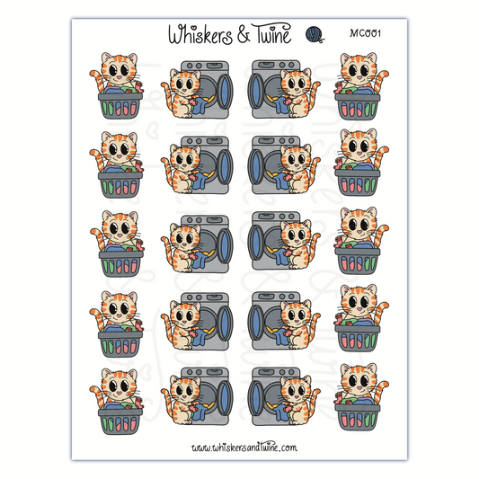 Washing with Magic – Sticker Sheet
