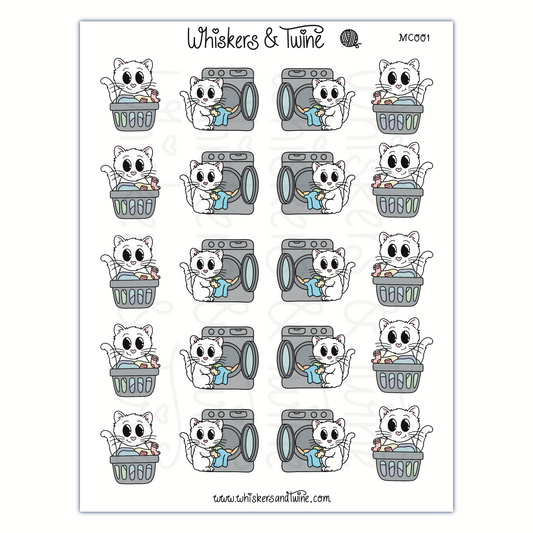 Washing with Magic – Sticker Sheet