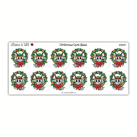 Christmas Seals - Sampson - Sticker Sheet
