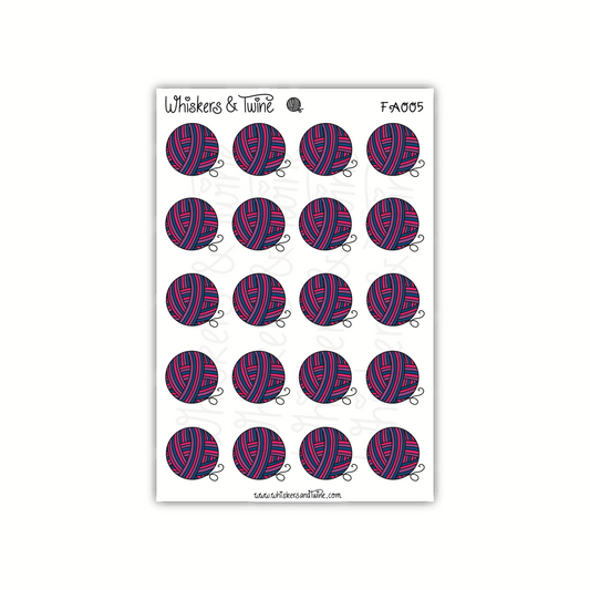 Pride Flag - Bisexual - Mini Sticker Sheet