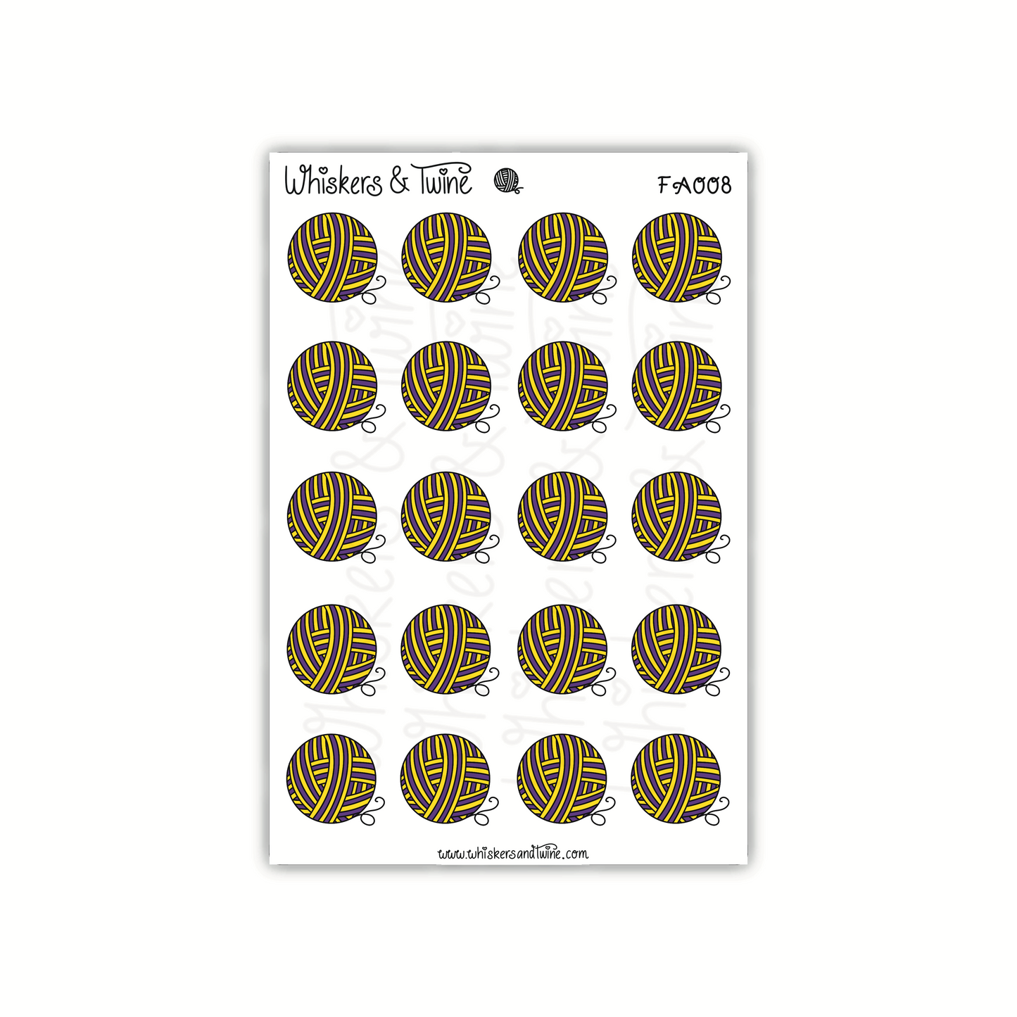 Pride Flag - Intersex - Mini Sticker Sheet