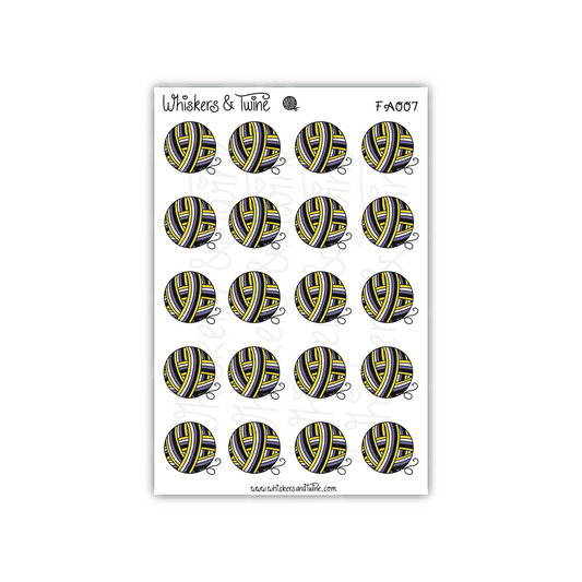 Pride Flag - Nonbinary - Mini Sticker Sheet