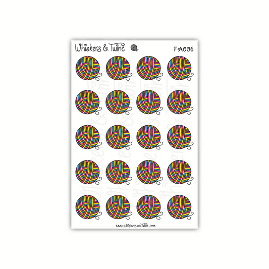 Pride Flag - Pansexual - Mini Sticker Sheet