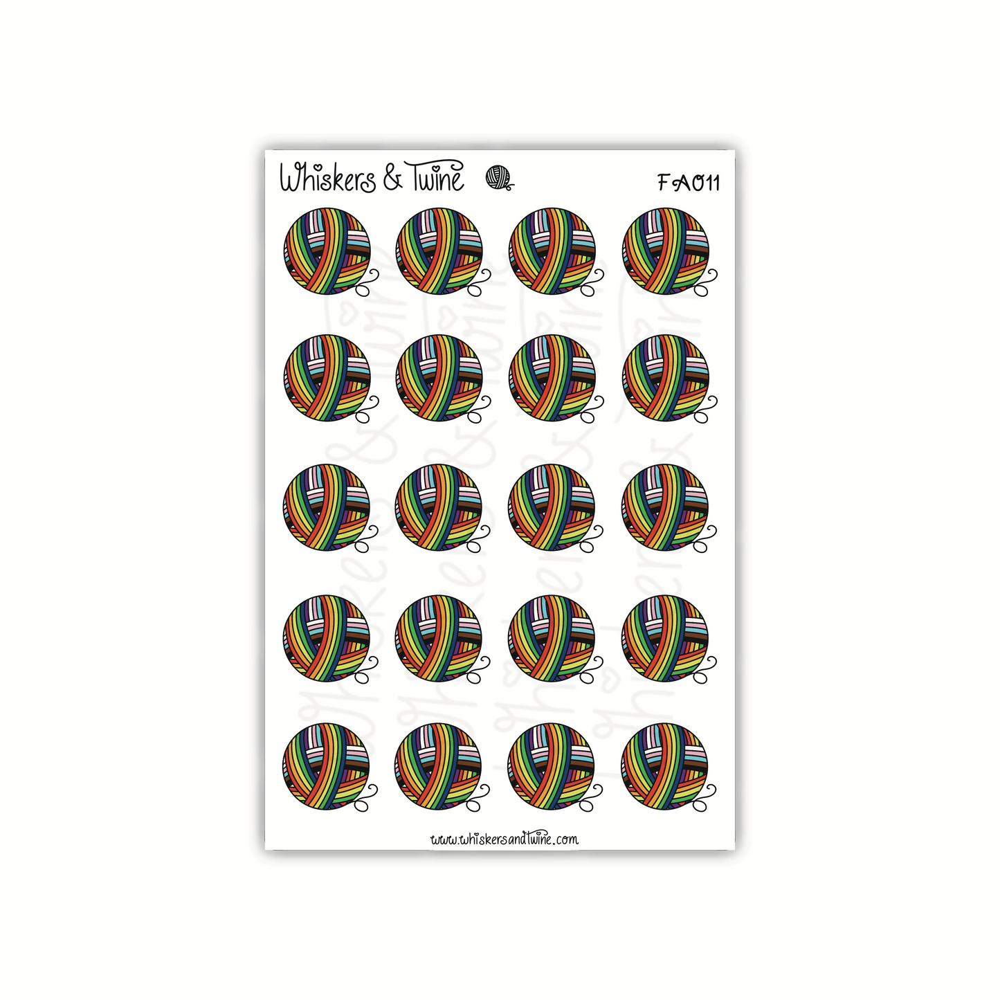 Pride Flag - Progress - Mini Sticker Sheet